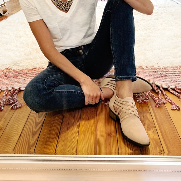 caslon liam braided bootie